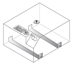 ADHESIVEFOAM STRIPS PAIR