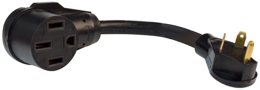 30AM-50AF 12' ADAPTER BLACK BULK