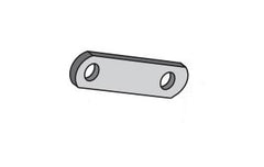 SHACKLE LINK SHORT BLACK 2.25 HOLE