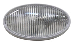 OVAL PORCHLIGHT WHT NS