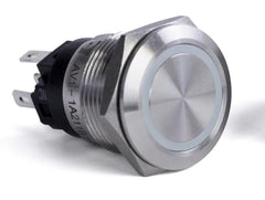 PUSH BUTTON SWITCH RED HALO