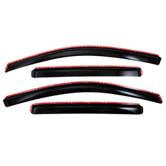 TFX INCHANNEL WNDW VENTS SMOKE 4PC