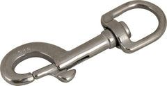 STAINLESS SWIVEL EYE BOAT SNAP