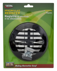 ROUND REGISTER BLACK