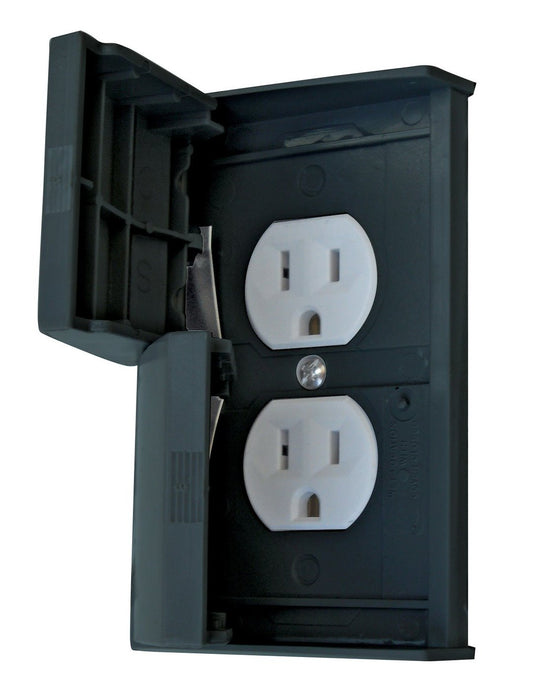 BLACK STD EXT CVR W/REC 52522SCREC