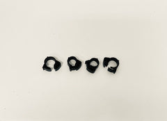 100PK NYLON RATCHET CLAMPS 5/16'-.