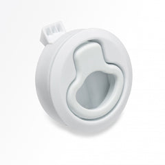 WHITE NYLON NON-LOCKING SLAM LATCH