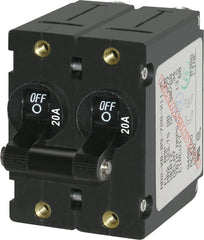CIRCUIT BREAKER AA2TOGGLE 20A BLK