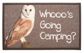 WHOOOS GOING CAMPING TEXTILENE MAT