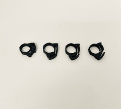 100PK NYLON RATCHET CLAMPS 15/32'.