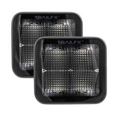 2X2 POD 4X5W FL BK PR BLK LENS CVR