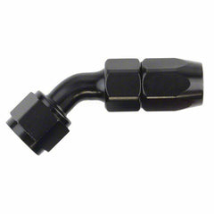 -4AN X 45 BLK HOSE END