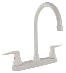 CATALINA 8 KITCHEN FAUCET WHITE