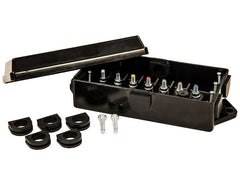 BOX JUNCTION ELECTRICAL PLASTIC W/7