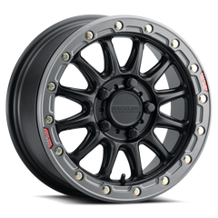 ALPHA BLACK W/GUNMETAL RING 15X7 5X
