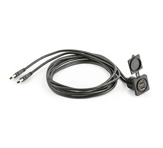 JL Audio XMD-USBX-PNL Panel Mount Dual USB Ports