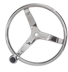 Gemlux 13-1/2" STEERING WHEEL W/ KNOB