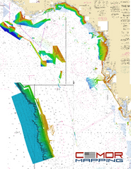 CMOR MAPPING WEST FLORIDA V2 3D For SIMRAD NSX