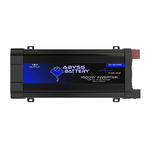 ABYSS 12V 1500W DC to AC Inverter - Pure Sine Wave | AB-INV-1500W *DROP-SHIP ITEM