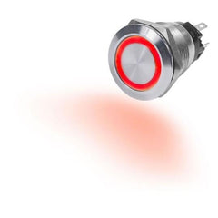 BLUE SEA Switch Button SS 10A OFF-ON Red | 4162-BSS