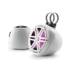 JL Audio M3 VeX 6.5in Enclosed System White Sport Grille With RGB LED