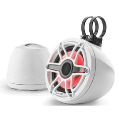 JL Audio M6 VeX 6.5in Enclosed System White Sport Grille with RGB LED