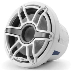 JL Audio M6 8in Subwoofer with White Sport Grille Infinite Baffle