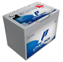 LITHIUM PROS LiFePO4 Battery, 12V/105 Ah (Trolling/Deep cycle, Grp 24) Bluetooth | L24105 | L24-1 *DROP SHIP ITEM, FREE FREIGHT