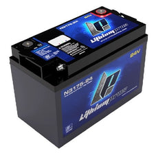 LITHIUM PROS LiFePO4 Battery, 24V/75 Ah with NMEA (Trolling/Deep cycle) Bluetooth | N3175-24 | N31-24 | DROP SHIP, FREE FREIGHT