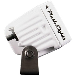 PLASHLIGHTS 20W Low Profile LED Spreader Light - 120 Scene Flood - White Housing | 20-LP-SC-WHT