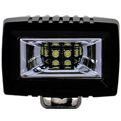 PLASHLIGHTS 20W Low Profile LED Spreader Light - 120° Scene Flood - Black Housing | 20-LP-SC