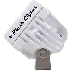 PLASHLIGHTS 40W Low Profile LED Spreader Light - 120 Scene Flood - White Housing | 40-LP-SC-WHT