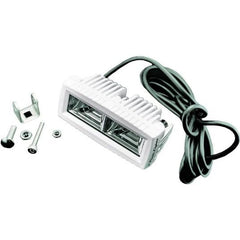 PLASHLIGHTS 40W Low Profile LED Spreader Light - 120 Scene Flood - White Housing | 40-LP-SC-WHT