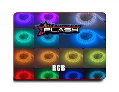 PLASHLIGHTS 12v RGB Color Changing Waterproof Flexible Light Strip - Ip68 - 20' | FLS-RGB-68-20FT