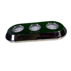 PLASHLIGHTS Grande 180W Underwater Transom Light - Blue - Pair | PL-UWL-180BLU-K