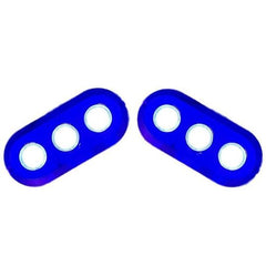 PLASHLIGHTS Grande 180W Underwater Transom Light - Blue - Pair | PL-UWL-180BLU-K