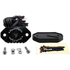 PLASHLIGHTS 9W, RGB Rock Light, Black Housing - Single | RL-RGB-S