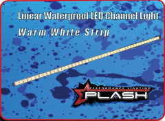 PLASHLIGHTS Linear Waterproof LED Channel Light - Warm White - 40" | RS-WW-40