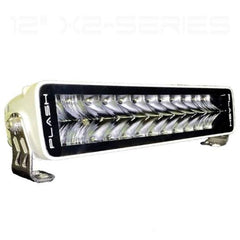 PLASHLIGHTS 12" X2-Series LED Light Bar - White Housing | X2-12-WHT