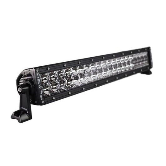 PLASHLIGHTS 20" XX-Series LED Light Bar Marine Black Housing (5W), Double Row Combo Beam. | XX-20-5W