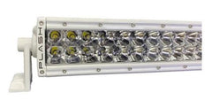 PLASHLIGHTS 30" XX-Series LED Light Bar - 5W - Curved - White Housing | XX-30-5W-WHT-R
