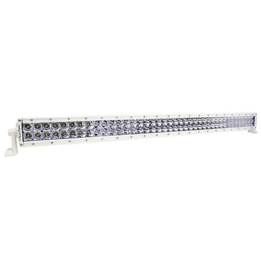 PLASHLIGHTS 40" XX-Series LED Light Bar - 5W - Curved - White Housing | XX-40-5W-WHT-R