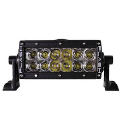 PLASHLIGHTS 6" XX-Series LED Light Bar Marine Blk Housing (5W), Double Row Combo Beam. | XX-6-5W-BLK