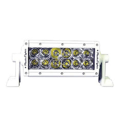 PLASHLIGHTS 6" XX-Series LED Light Bar Marine White Housing (5W), Double Row Combo Beam. | XX-6-5W-WHT
