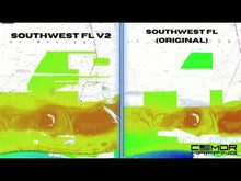 Load and play video in Gallery viewer, CMOR MAPPING SOUTH WEST FLORIDA V2 For Simrad, Lowrance, B&G, Mercury Vessel View