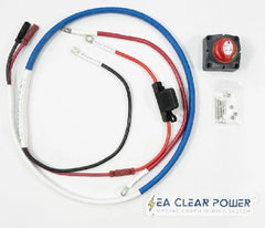 SEA CLEAR POWER Kayak Wiring Harness With Switch and Jumper, 4 ft | SCPKWWS