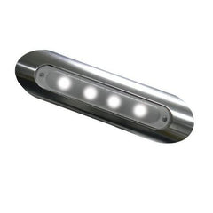 TACO LED DECK LIGHT, PIPE MNT W/ALUMINUM HOUSING | F38-8800BXZ-W-1