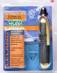 LELAND Inflatable Life Jacket Rearming Kit, Automatic, 33 g., 1/2" Bayonet