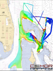 CMOR MAPPING BAHAMAS 3D RELIEF SHADING For Furuno