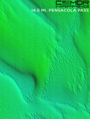 CMOR MAPPING EAST GULF OF MEXICO V3 For Simrad, Lowrance, B&G, Mercury Vessel View